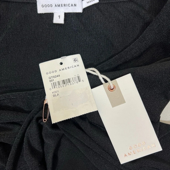 NWT Good American Asym Neck Top - Picture 8 of 8